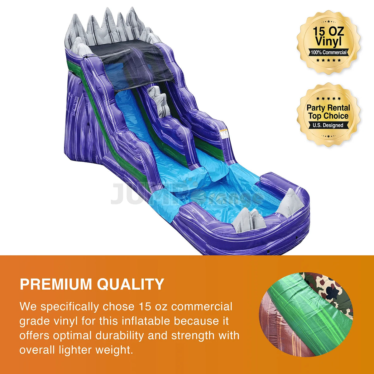 Commercial Grade Inflatable Water Slide with Pool Z328