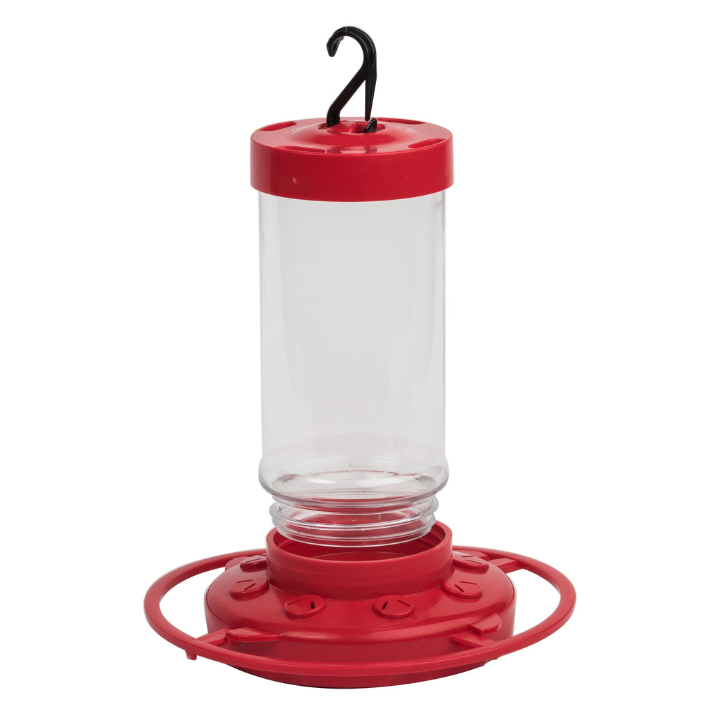 16 oz Red Plastic Hummingbird Feeder O990