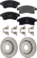 Front Brake Pads and Front Brake Rotor (2 Pack) K506283