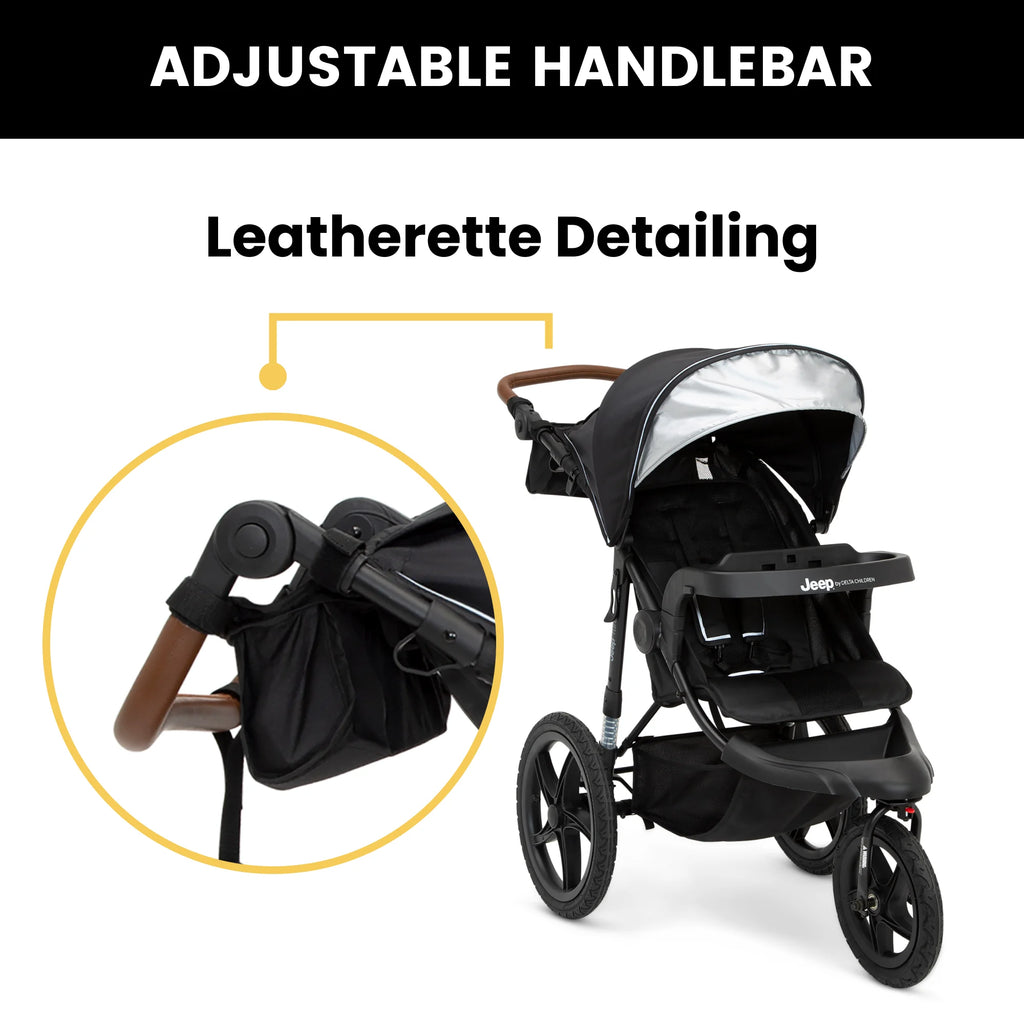 Black Jogging Stroller N26069