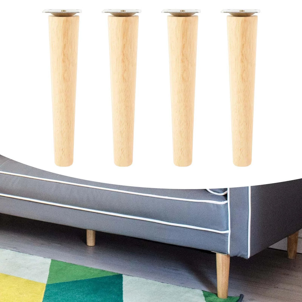 Wooden Furniture Legs 4 Pieces 20cm G892