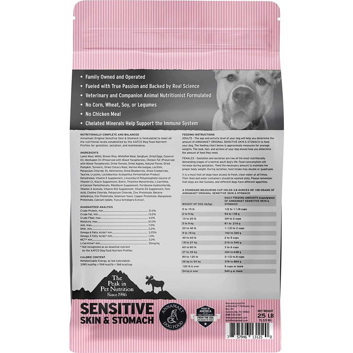 Sensitive Skin & Stomach Dry Dog Food K7872