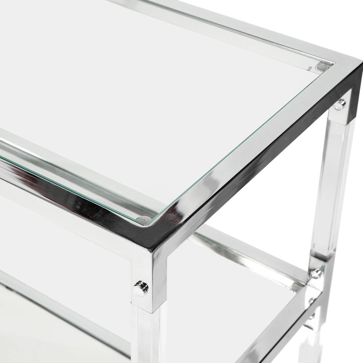 Glass Top Console Table Z2011