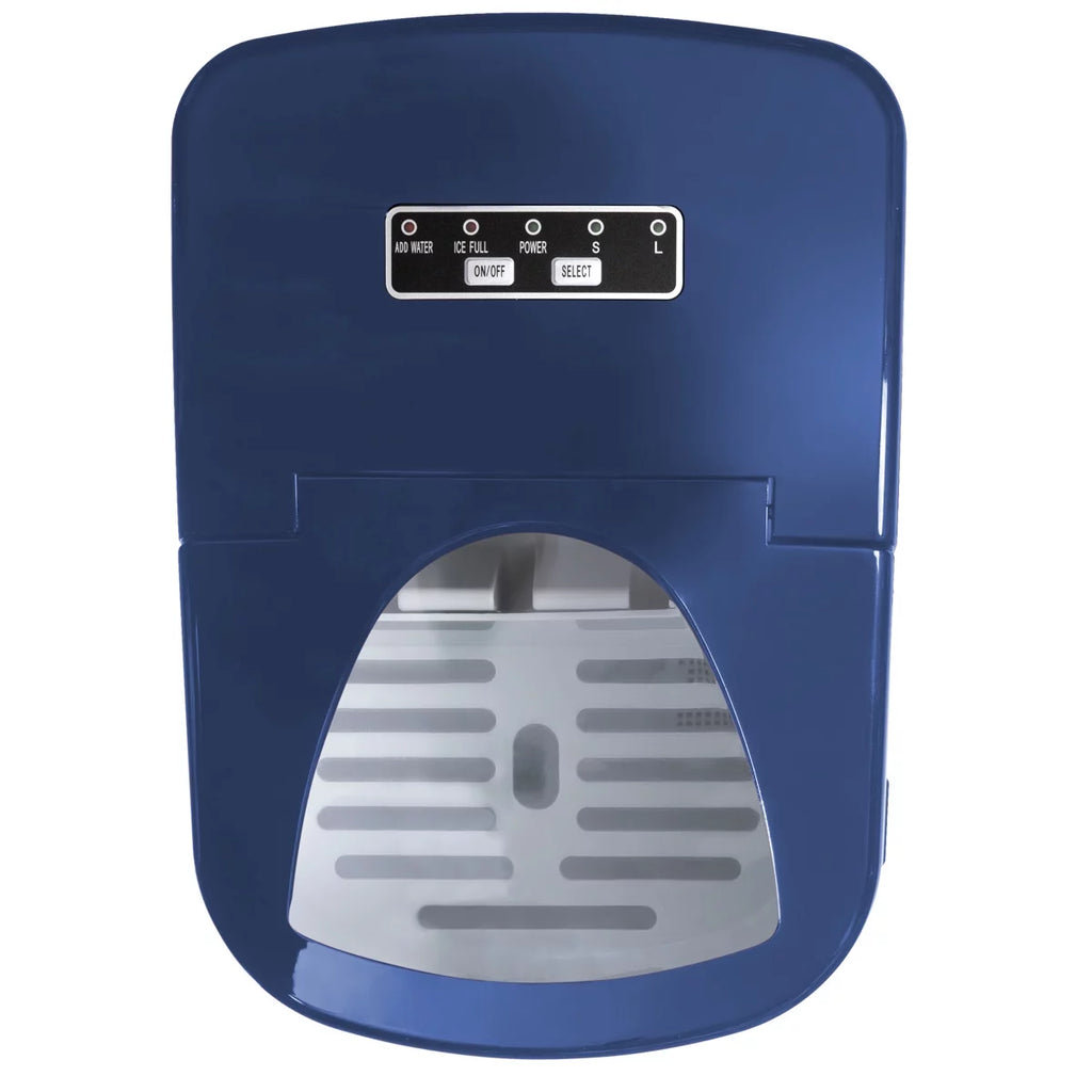 Blue Compact Electric Top Load Ice Maker Y885428