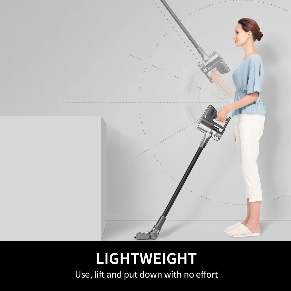 Cordless Stick Vacuum 26 Kpa Lightweight R295494
