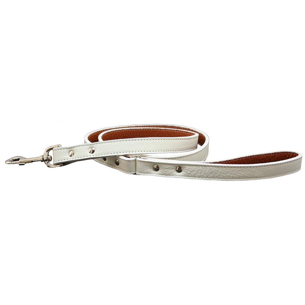 White Dog Leash M99181