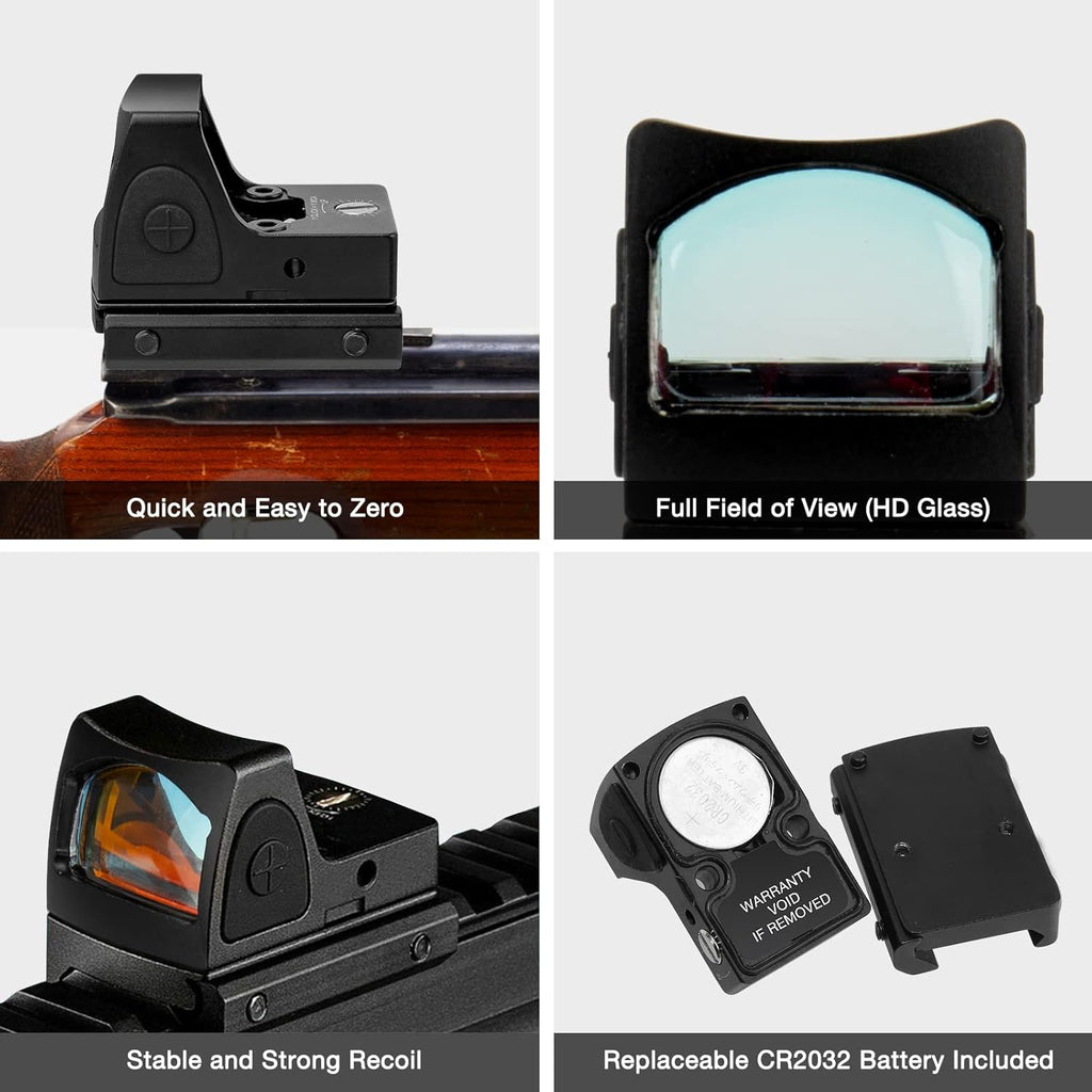 Red Dot Sight 3.25 MOA Reflex Sight, Pack of 2 T709781
