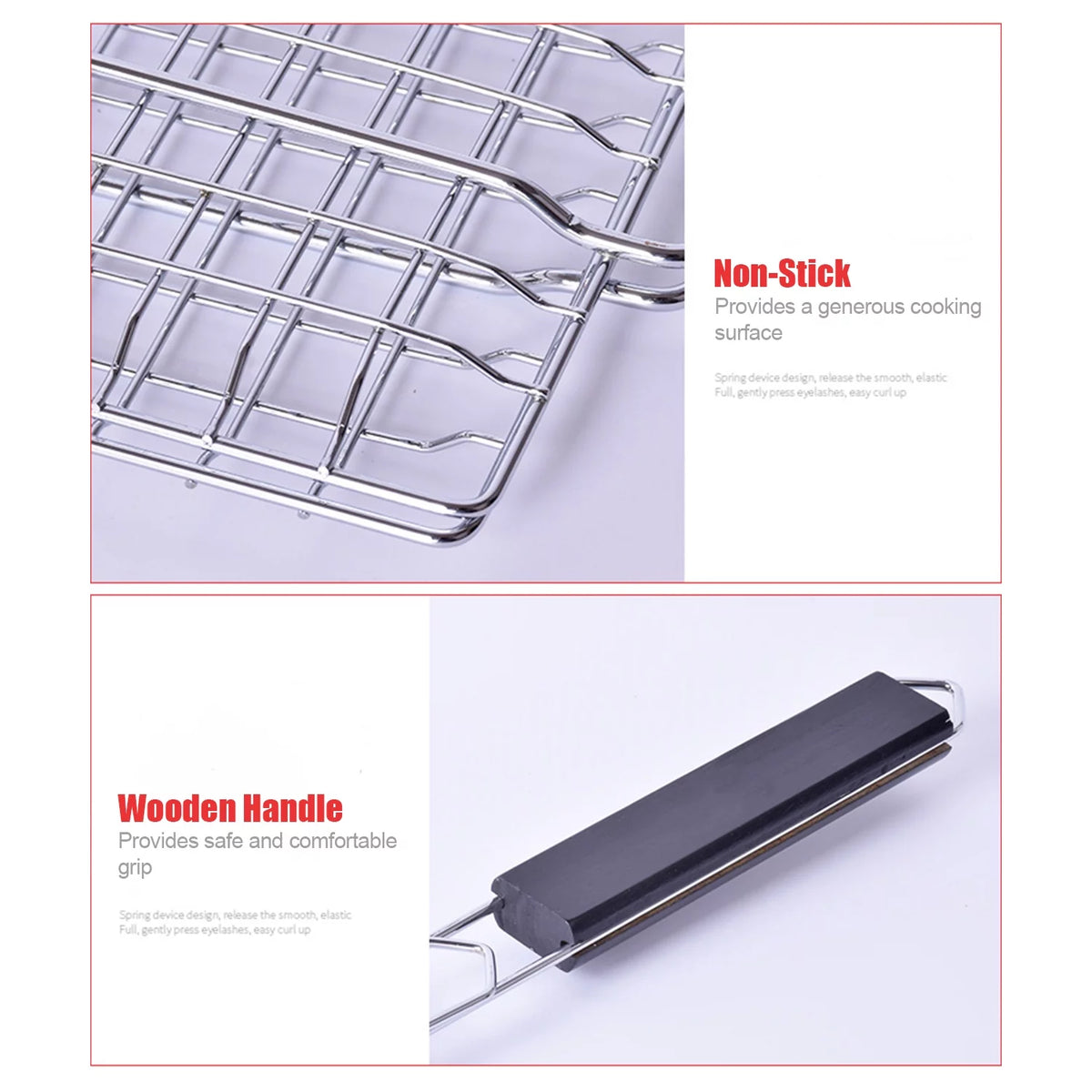 Non-Stick Heavy Duty Grill Basket F565