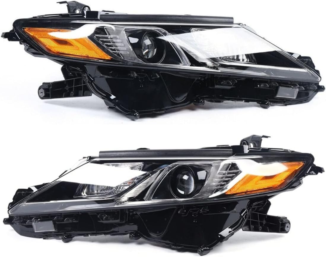 1 Pair LED Projector Headlights Compatible with 2018 2019 2020 Toyota Camry N91481