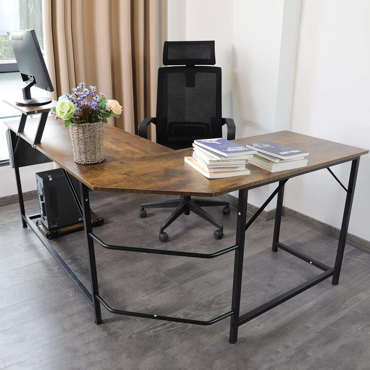 47" Computer Desk with Storage Space C97630