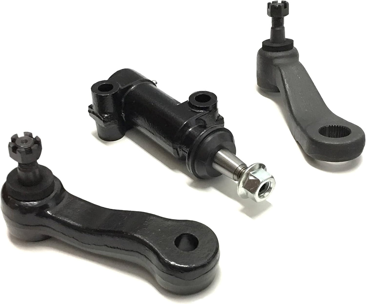 3 Piece Steering Kit Idler Arm Pitman Arm With 4 Grooves Idler Arm Bracket Assembly L220115
