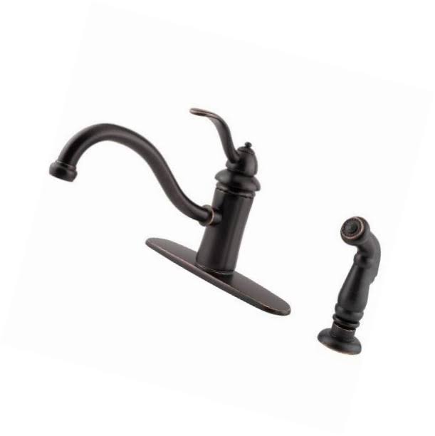 Tuscan Bronze Single Handle Kitchen Faucet U4330