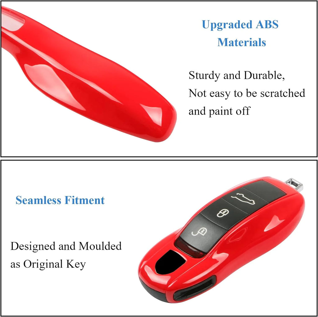 Red Painted Smart Key Fob Shell 3 Pcs C74218