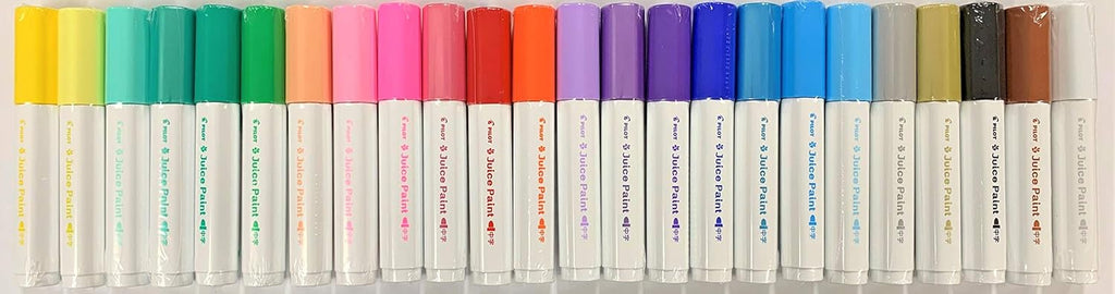 24 Colors Paint Marker Pen Set with Pen Case D337