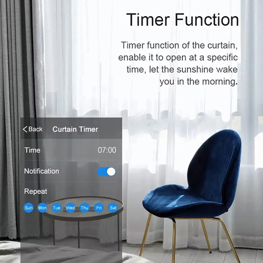 Smart Curtain Motor Wireless Electric Curtain Controller A588