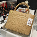 Yellow Caviar Tote Bag N871