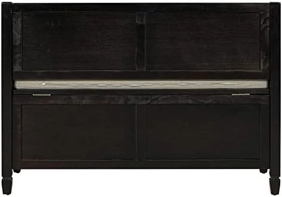Wooden Entryway Bench with Shoe Cabinets Y484185