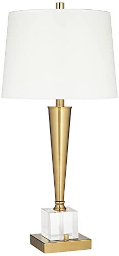 Modern Brass Metal Crystal Table Lamp with USB Port V317