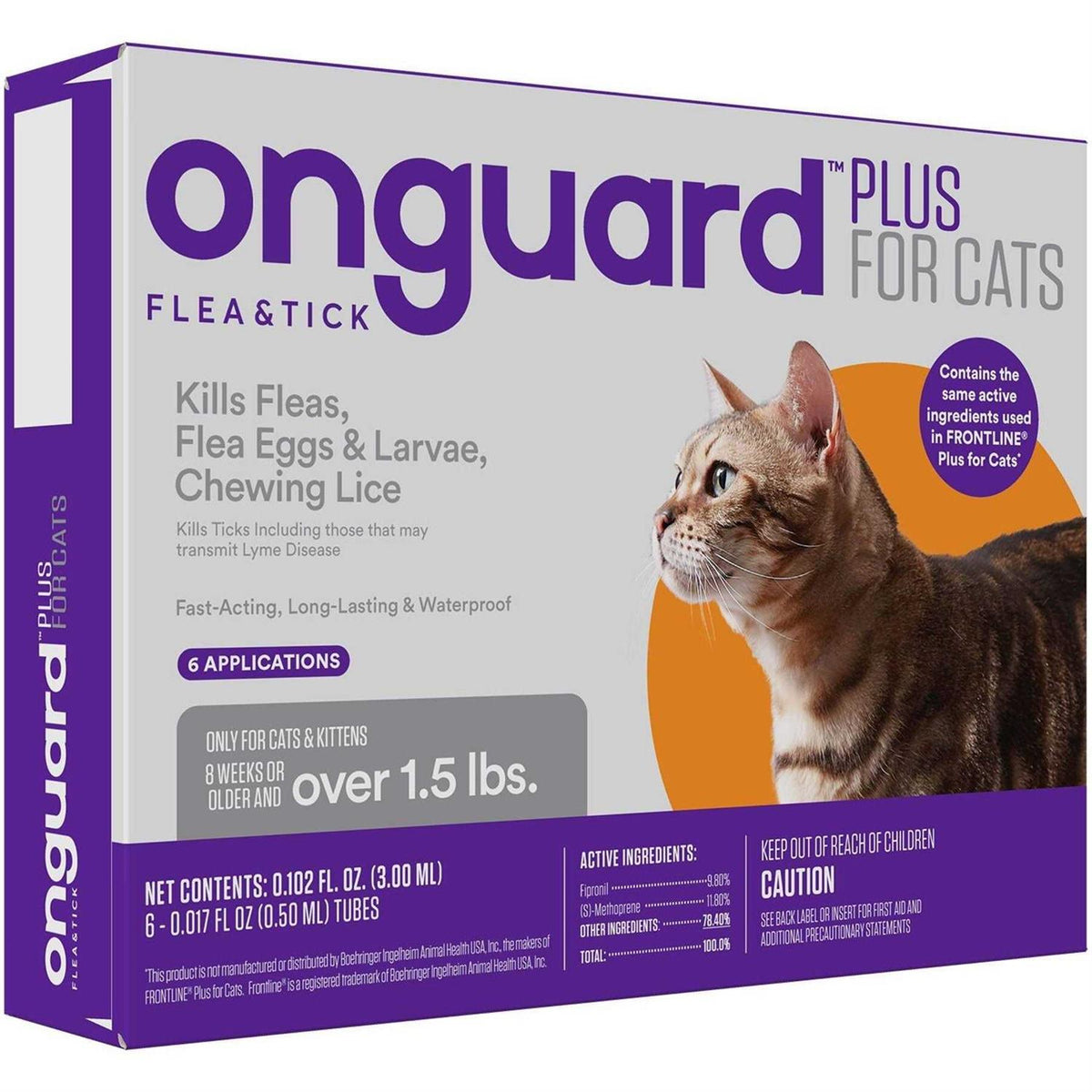 Flea & Tick Spot Treatment for Cats N37449