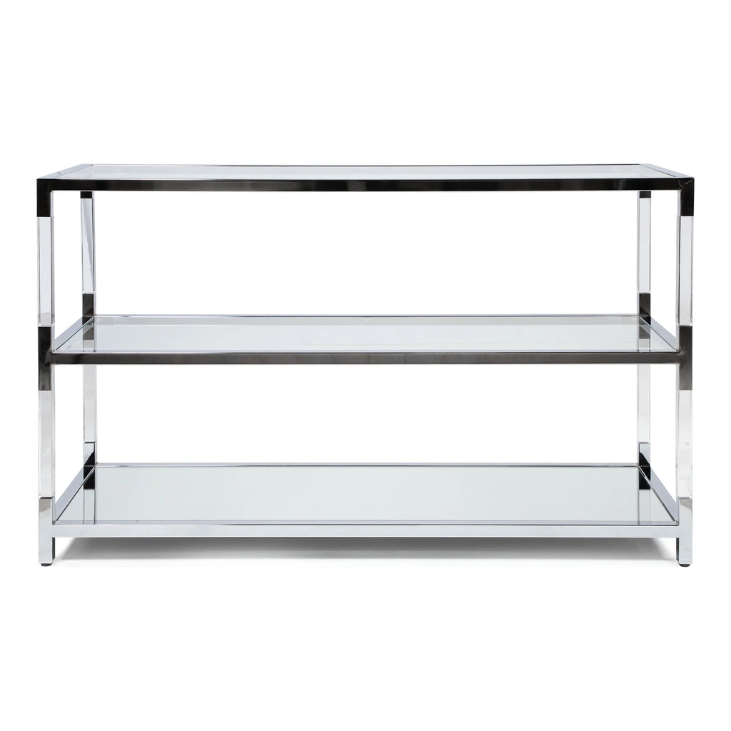 Glass Top Console Table Z2011