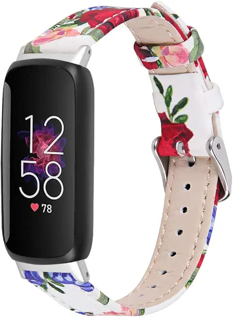 Leather Strap Compatible with Fitbit Inspire 3 Z155