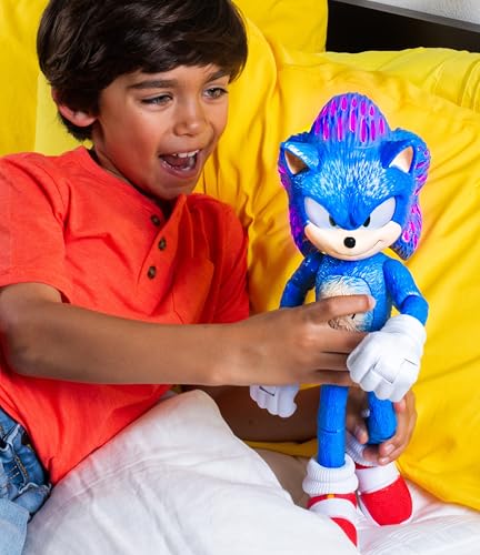 Talking Sonic 12-Inch Figure with Light-Up Eyes and Quills M43686