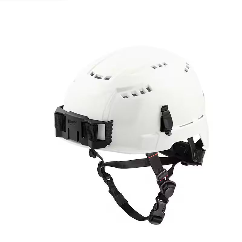 White Vented Safety Helmet I90295