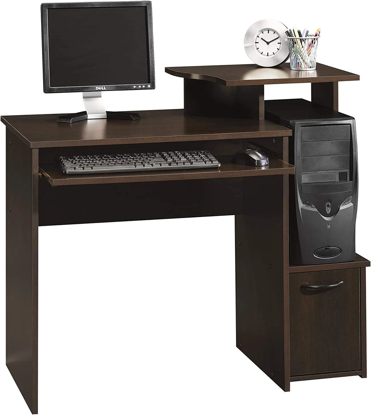 Cinnamon Cherry Finish Computer Desk M870