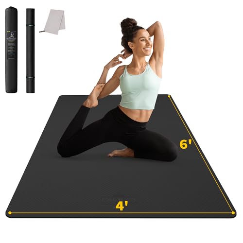 Large Yoga Mat 6'x 4' 1/4 inch I3930