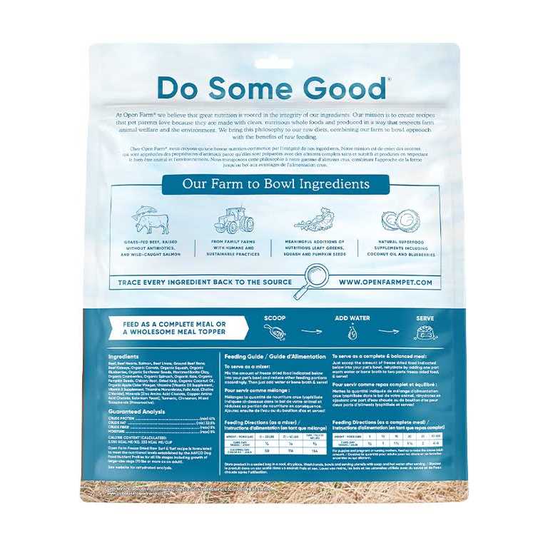 Freeze Dried Raw Dog Food O6558