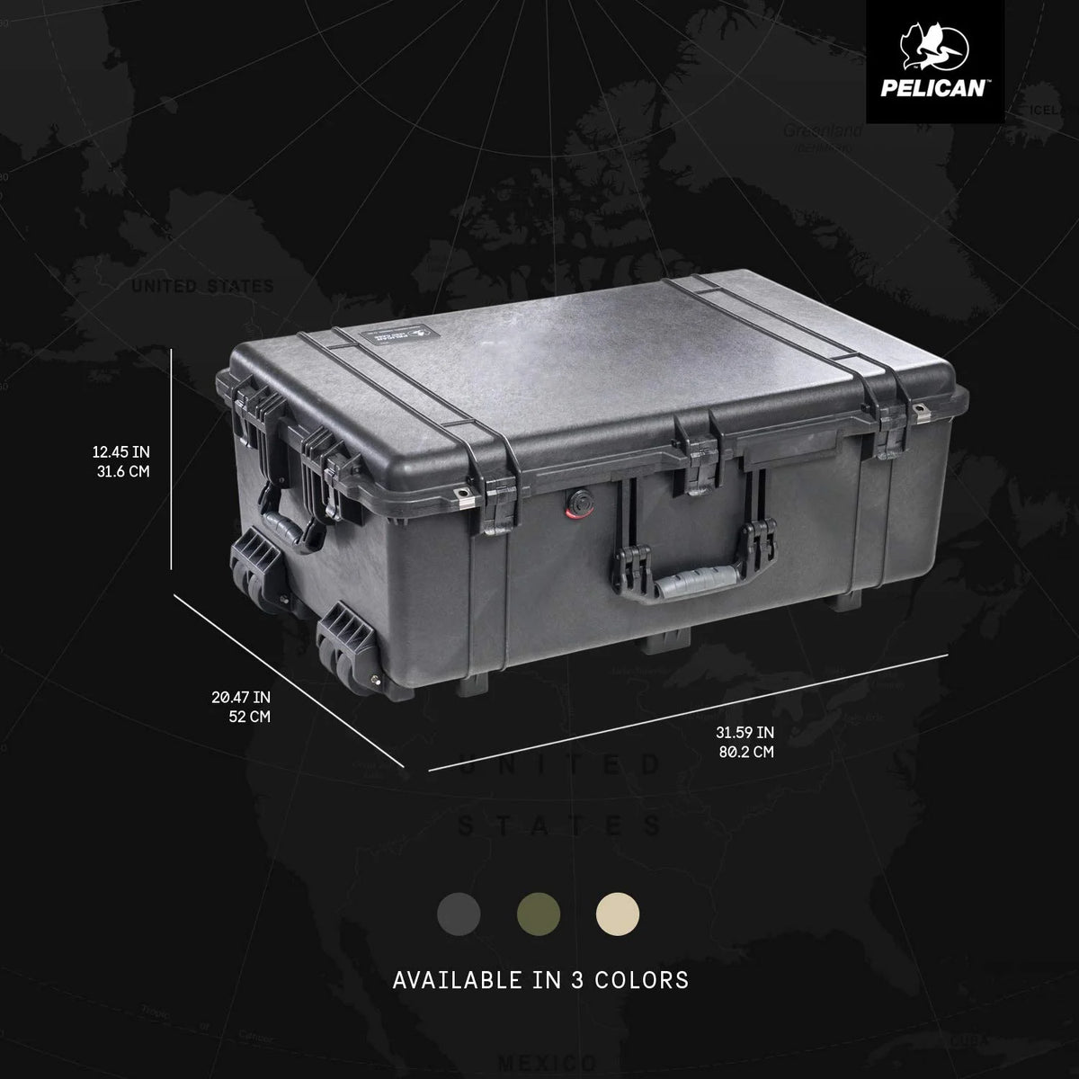 1650 Case with Foam (Black) J70760