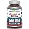 Micronized DHEA 100 Mg Veggie Capsules Supplement L396