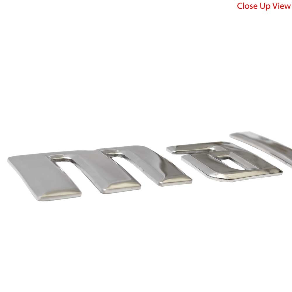 Stainless Steel 22 3/4 Inch Raised Decal Z501085