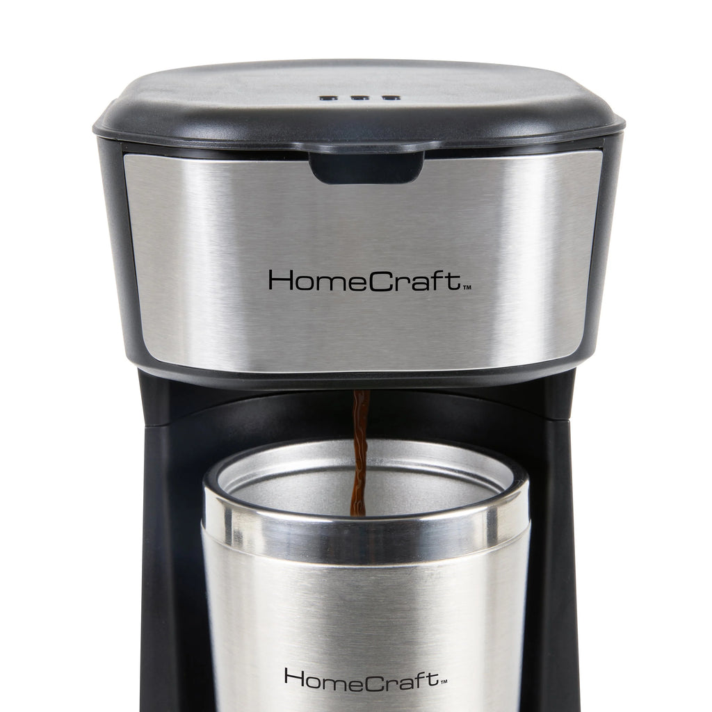Single Serve Coffee Maker with Travel Mug L659