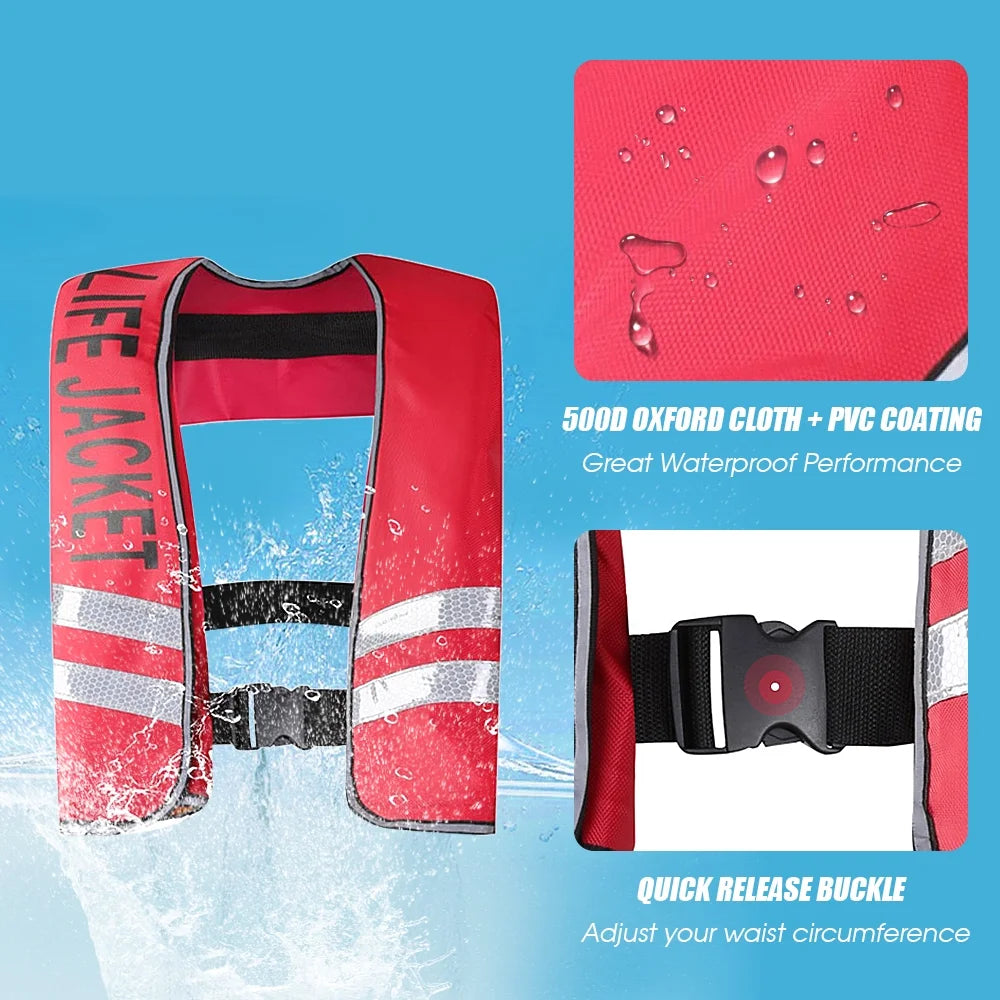 Auto Inflatable Adult Safety Float Suit B7476