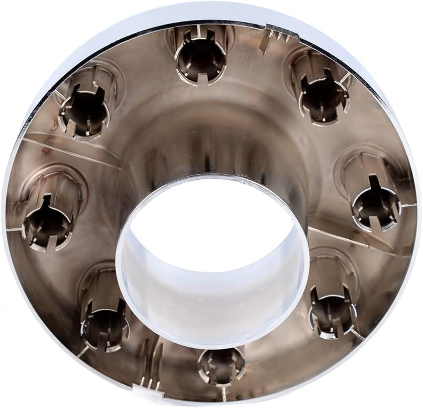Chrome Open Dually Front Wheel Center Hub Cap O681