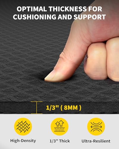 Large Yoga Mat 6'x 4' 1/4 inch I3930