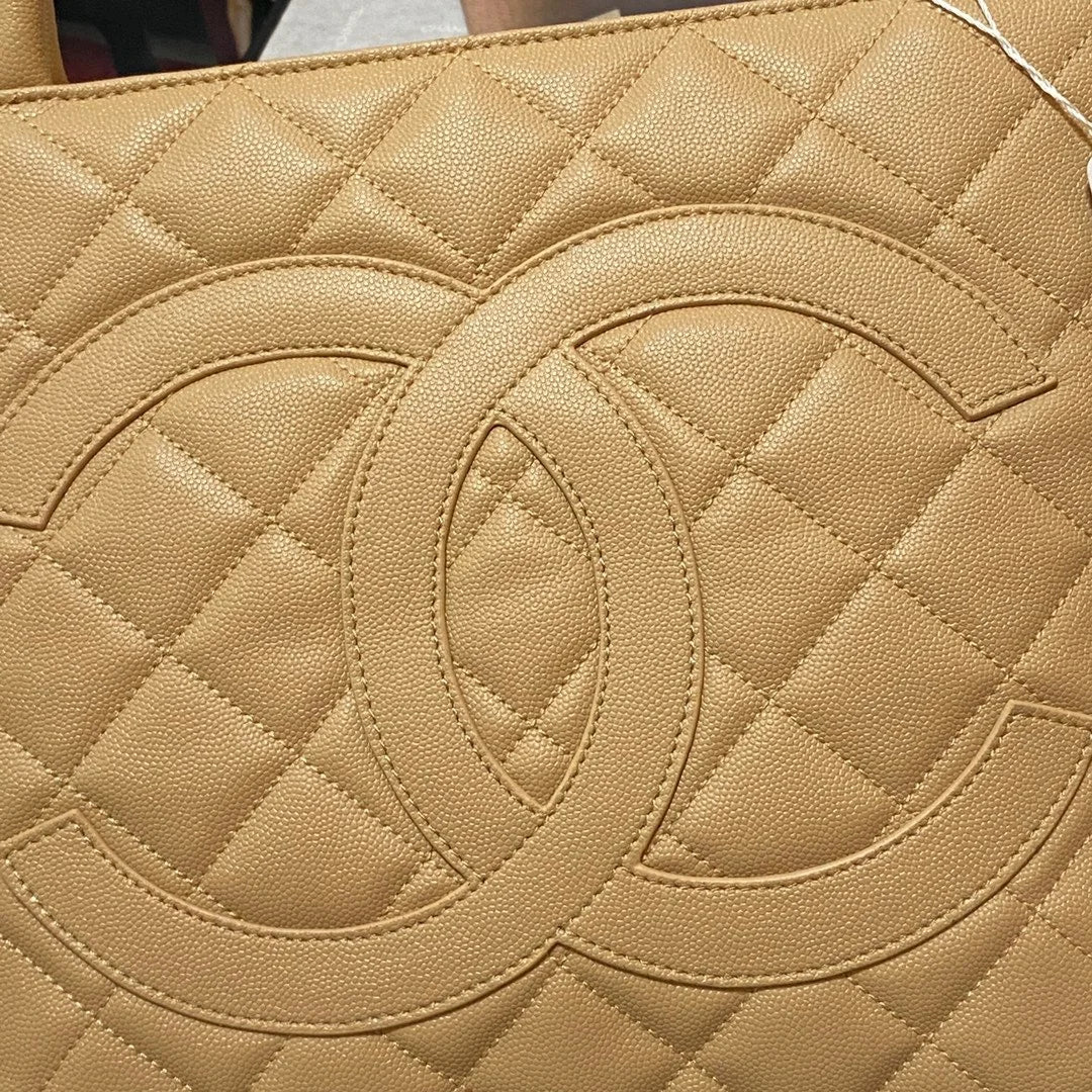 Yellow Caviar Tote Bag N871