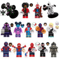 14 Pcs Superheroes Action Figures Building Blocks Toys Set, 1.77 inch Collectible Building Kits G86447