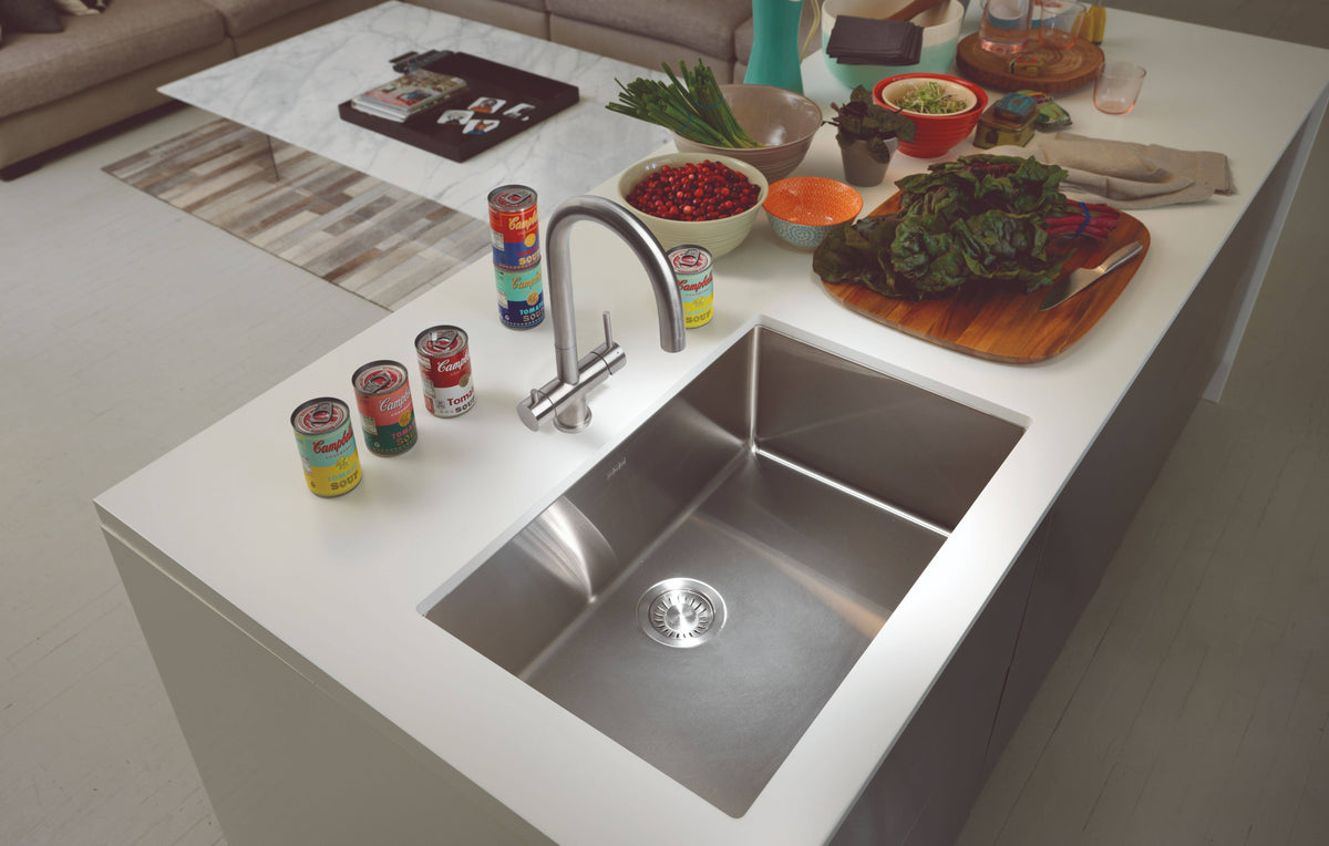 31 1/2x22 Single Basin Undermount Stainless Steel Kitchen Sink S43221