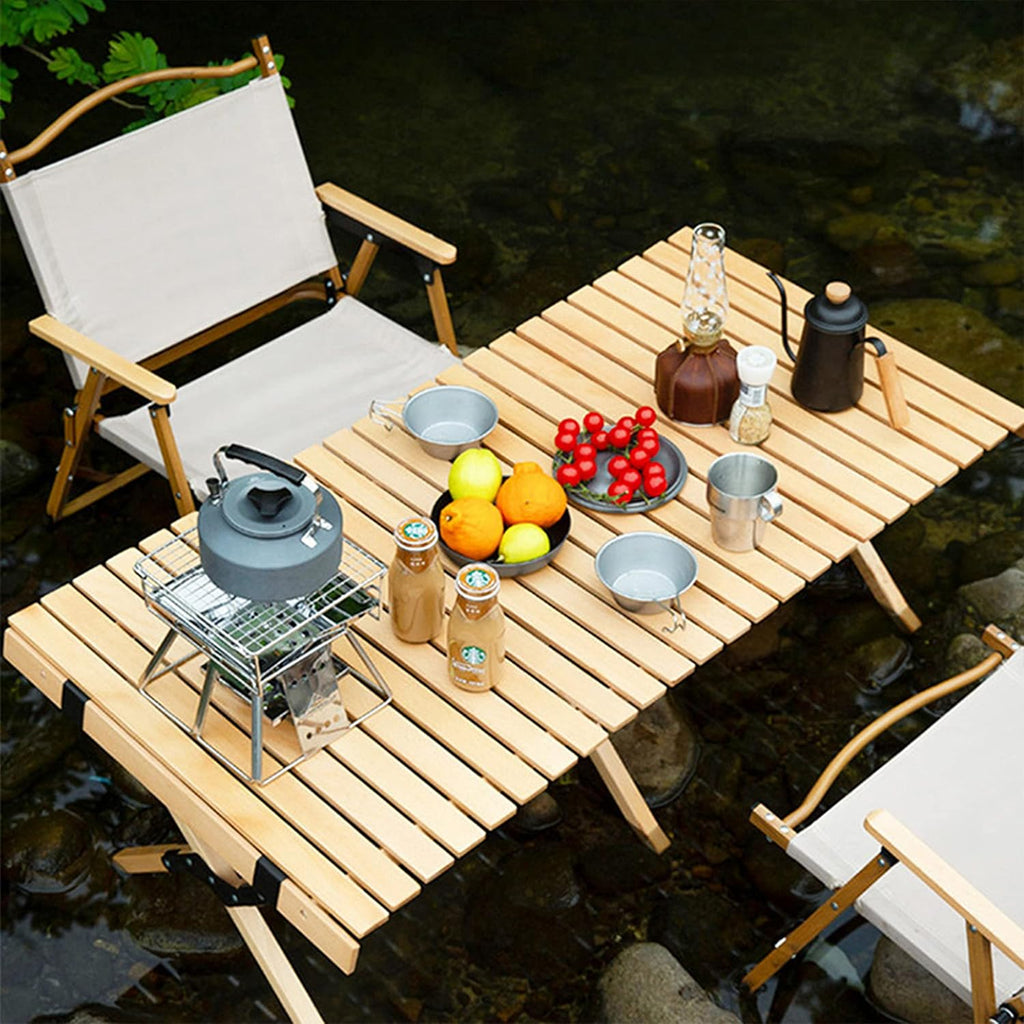 White 6 Foot Foldable Plastic Table with Handle K947
