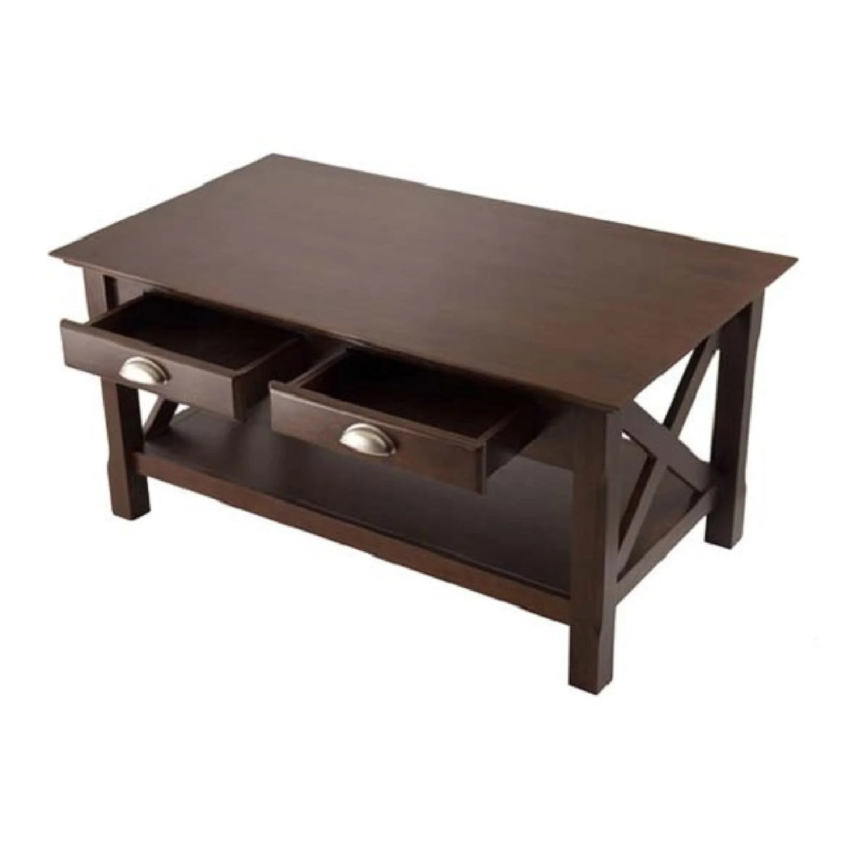 Cappuccino Brown Wooden Coffee Table D2304