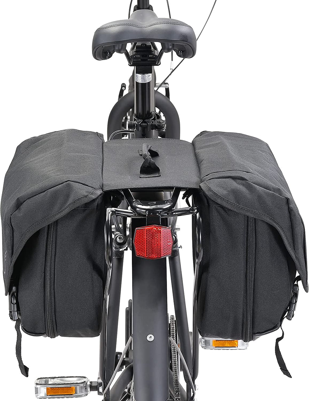 Gray Waterproof Double Sided Bicycle Pannier X10742
