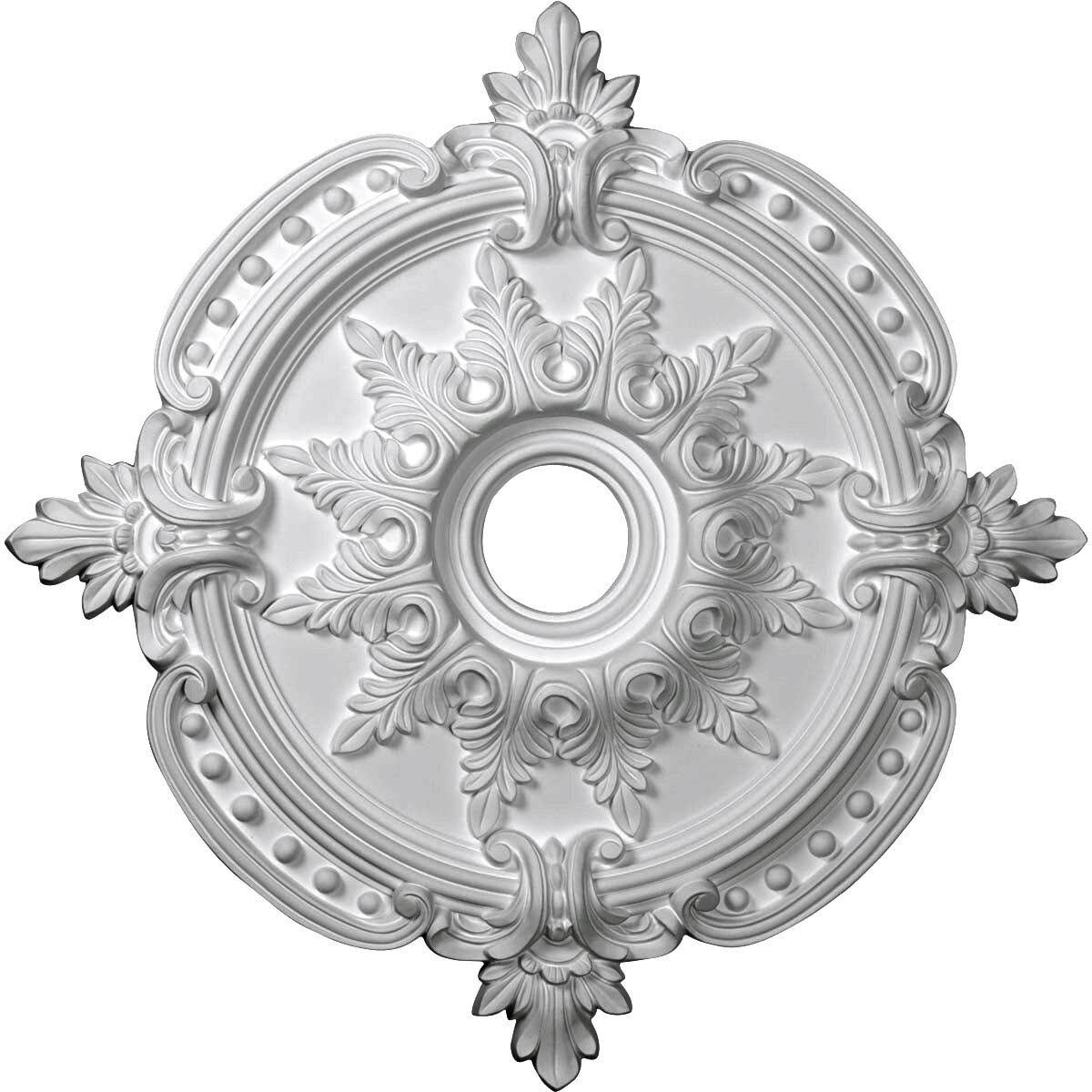 28 3/8x22OD x 3 3/4x22ID x 1 5/8x22P Ceiling Medallion P1624