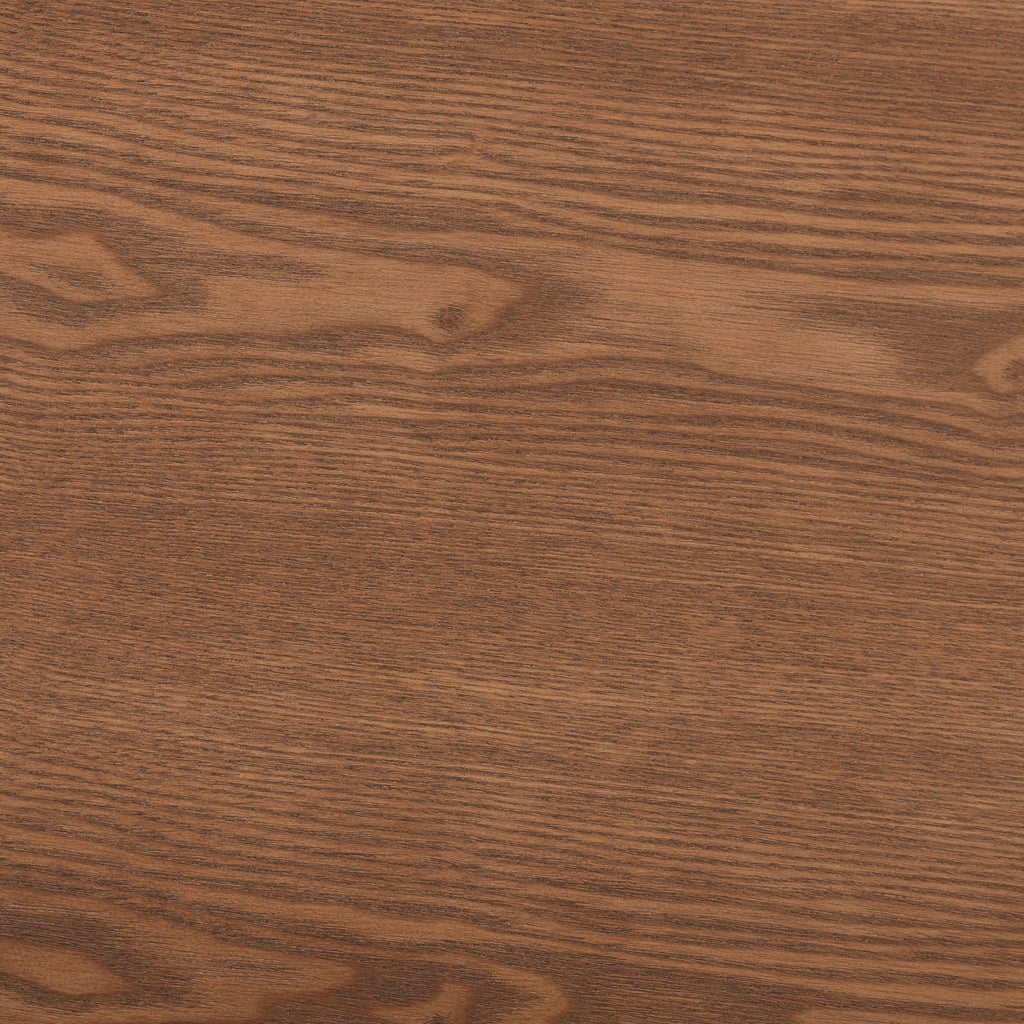 King Size Ash Walnut Finished Wood Platform Bed Q5080