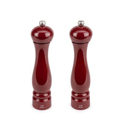 Red Large Salt and Pepper Grinder Set U32385