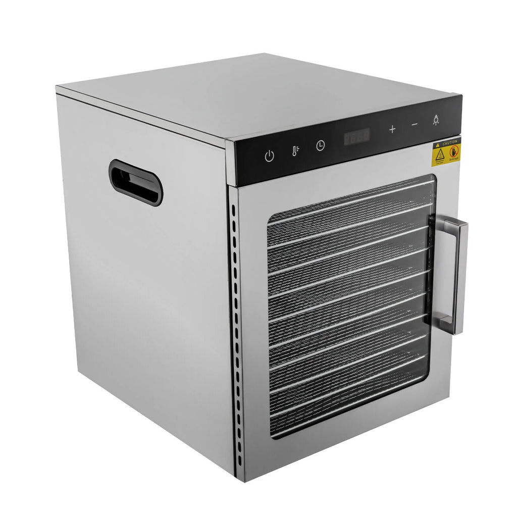 10 Stainless Steel Trays 800W Digital Food Dehydrator N47493
