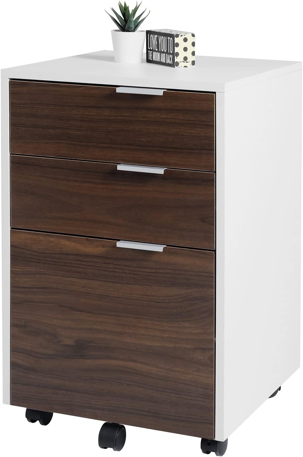 Mobile File Cabinet with 3 Drawer P5931