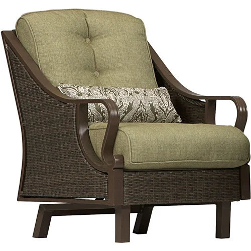 Vintage Meadow 4-Piece Wicker and Steel Conversation Set F157356