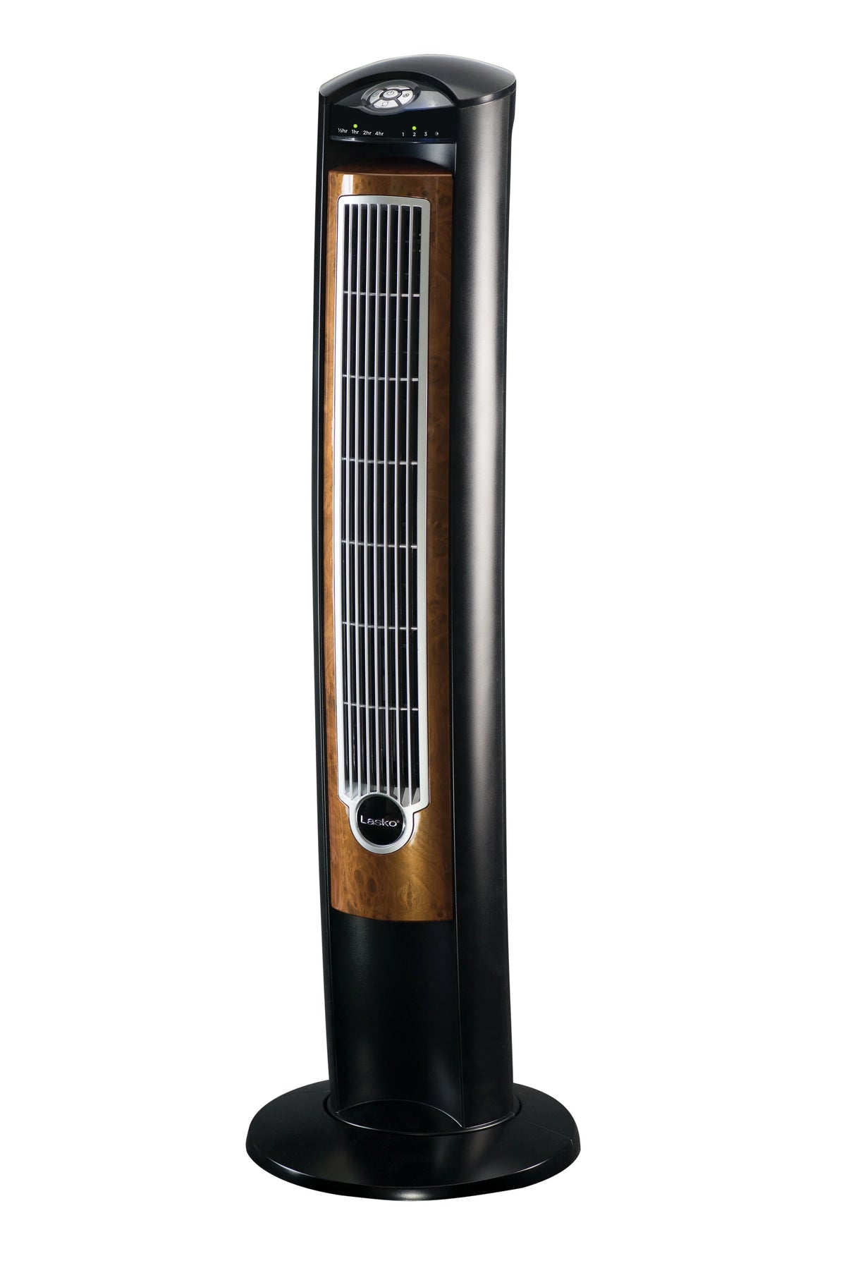 Black Brown Tower Fan with Remote Control V577